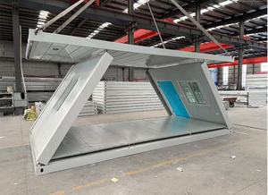 Bán Chạy Nhất 20ft Thân Thiện Với Môi Tùy Chỉnh Kích Thước Màu Sắc Xây Dựng Nhanh Chóng Z Loại Phẳng Gói Có Thể Gập Lại Vật Liệu Thép Nhà <span class=keywords><strong>Container</strong></span> - Product Image 2