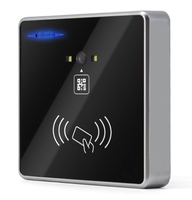 Lecteur d'accès par code QR haute performance, lecteur de carte d'identité, lecteur de carte RFID, Wiegand RS232 RS485