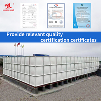 Réservoir d'eau en fibre de verre GRP, prix, 100 000 litres, gallon, 50, 100, 500, 1000 m3, réservoir d'eau préfabriqué, grand réservoir d'eau modulaire