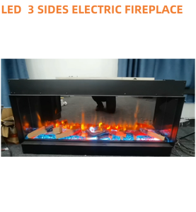 OEM 현대 5D 전기 벽난로 TV 스탠드 30/40/50/60/70/80 인치 다면 원격 제어 호텔 삽입 - Product Image 5