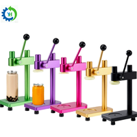 Scelleuse manuelle pour canettes en plastique, adaptée aux canettes de bubble tea et de boissons, nouveau produit populaire, portable et léger, 51 mm