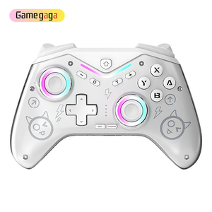 Contrôleur de jeu mobile sans fil Yo CM-619 lumière RVB avec manette de jeu BT à vibration à bascule Hall pour Switch/Steam/IOS/<span class=keywords><strong>Android</strong></span> - Product Image 2