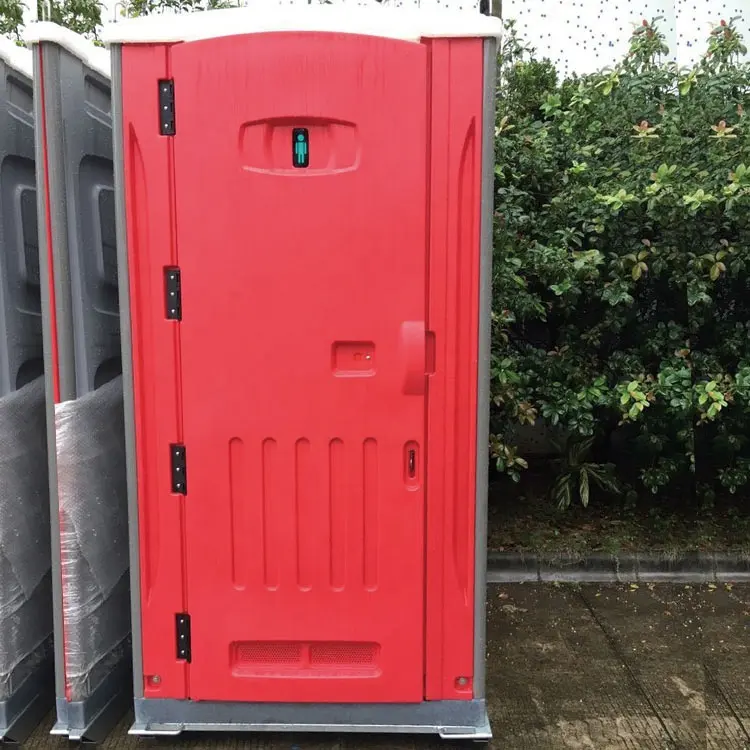 Chinese Movable Camping Outdoor Wc Openbare Tijdelijke Plastic Draagbare Toiletten Cabine