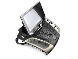 Écran 10.88 "avec support mobile pour <span class=keywords><strong>Ford</strong></span> Focus3 <span class=keywords><strong>Ford</strong></span> <span class=keywords><strong>Fiesta</strong></span> <span class=keywords><strong>Ford</strong></span> KUGA 2 MK7 2011-2019 Lecteur multimédia stéréo GPS CarPlay - Product Image 4