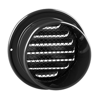 201 couvercle en acier inoxydable étanche à la pluie tuyau de ventilation rond conduit d'air capuchon de grille d'échappement pour système HVAC