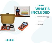 Herramienta de diagnóstico de coche PRO OBDII EOBD, escáner OBD para coche