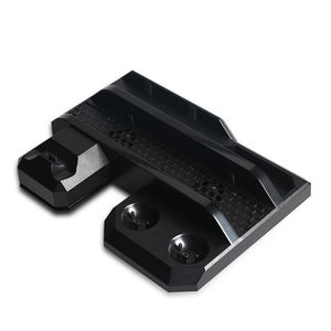 แท่นวางเครื่องเล่น <span class=keywords><strong>PS4</strong></span>/<span class=keywords><strong>PS4</strong></span> Pro/<span class=keywords><strong>PS4</strong></span> Slim แบบตั้งโต๊ะอเนกประสงค์ พร้อมพัดลมระบายความร้อน ที่ชาร์จคอนโทรลเลอร์ และแท่นโชว์ - Product Image 5