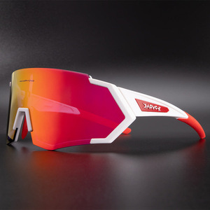 Nuevas <span class=keywords><strong>Gafas</strong></span> de Ciclismo <span class=keywords><strong>Kapvoe</strong></span>, <span class=keywords><strong>Gafas</strong></span> de Sol Polarizadas de Moda Deportiva para Exteriores, TR90, para Hombre y Mujer, Resistentes al Viento - Product Image 4