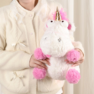 <span class=keywords><strong>Jouets</strong></span> en peluche de cheval pour filles, pour enfants et tout-petits, peluches personnalisées pour anniversaire, 100% polyester, ODM en gros, soulagement du stress - Product Image 1