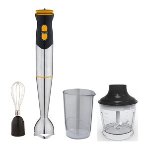 Mixeur Plongeant Filaire Portable 1000W, Ensemble de Mixeurs à Main en Acier Inoxydable avec Hachoir, <span class=keywords><strong>Fouet</strong></span> et Verre Mesureur - Product Image 4