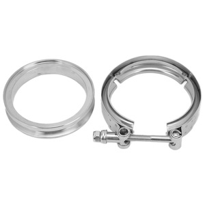 Kit de colliers de fixation en acier inoxydable pour turbine S369 SX SX-E S200 S300, 4 pouces, pour remplacement et réparation de tuyauterie - Product Image 1