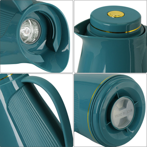 अच्छा एक बड़े प्लास्टिक विंटेज गर्म पानी डबल दीवार ग्लास अछूता कस्टम वैक्यूम फ्लास्क थर्मस - Product Image 4