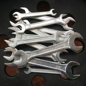 Wholesale China Manufacturer Custom <strong>Double</strong> Open <strong>Ended</strong> <strong>Spanners</strong> 8*10 and 10*12 - Product Image 2