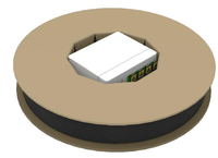 Câble à fibre optique miniature FTTH pour intérieur, LSZH, avec prise murale à fibre optique pré-terminée, boîte terminale à fibre optique 4 ports, IP45, blanc