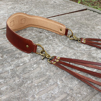 Sifflet en cuir pour la chasse, accessoires avec anneaux amovibles et cordon pour appels de prédateurs, canards et oies, usage extérieur, paracorde