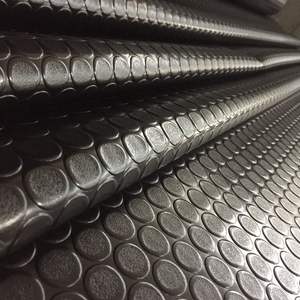 Tapis de <span class=keywords><strong>voiture</strong></span> Design gaufré antidérapant Pvc Revêtement de sol <span class=keywords><strong>Garage</strong></span> Plaque diamantée Poignée de monnaie Revêtement de sol en plastique Rouleau de vinyle Atelier - Product Image 4