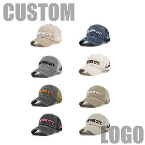 Gorra de Béisbol Personalizada para Hombre, Estilo Vintage, con Logotipo 3D de la Ciudad de Nueva York, Bordada, con Visera Curva, Ajustable, de Algodón, Lavado Ácido, Gorra Trucker de Malla - Product Image 2