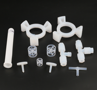 Kunststoff PTFE Pall-Ring Extrusions- und Schneidedienst für Industrielle Anwendungen PFA Pall-Ring