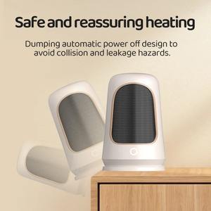 Calentador eléctrico de escritorio portátil de 1200W para el hogar calentadores de pies ahorro de energía dormitorio calefacción para oficina hogar calentador ventilador de aire - Product Image 3