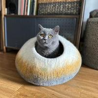 SUREWALHOME Vente en gros de lit pour chat en feutre, anti-griffures, multifonctionnel, maison pour chat, OEM ODM, lit pour chat écologique