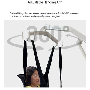 Medical Nursing Electric Transfer Lift Chair for Disabled Lift with Commode - Product Image 3