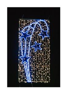 Lumière de rue à motif 2D personnalisée, étanche IP65, pour extérieur, décorations de Noël, éclairage LED pour poteau, décoration de festival - Product Image 1