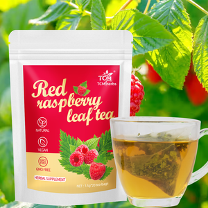 פטל אדום עלים תה טיפול בריאות נשי תוסף יופי עם צמחי מרפא טבעיים - Product Image 4