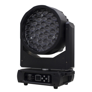 HUINENG Iluminación Profesional para Escenario, Iluminación de Escenario, Luz LED RGBW de 12W, <span class=keywords><strong>Zoom</strong></span> de Haz Móvil para Dj, Discoteca, Boda, Bar, Club, 37 Unidades - Product Image 2