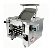Nouvelle machine automatique commerciale en acier inoxydable pour la fabrication de nouilles et de farine MTJ-30 550W 220V/50Hz avec épaisseur réglable pour le pressage de la pâte