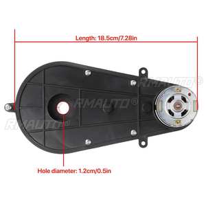 Caja de Cambios para Auto Eléctrico Infantil 550/390 con Motor 12V/6V, Caja de Engranajes para Auto Eléctrico para Niños, Reductor de Velocidad para Auto de Bebé - Product Image 6