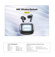 Awei T99 ANC Earbud Nirkabel Tahan Air dengan Indikator LED dan Chipset JL