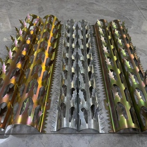 Protector de Tuberías <span class=keywords><strong>con</strong></span> Púas Antiescalada/Púas de Acero/Púas de Navaja, <span class=keywords><strong>Precio</strong></span> Económico - Product Image 1