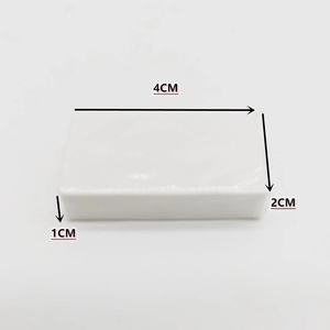 Gommes à effacer pour étudiants de tailles variées : Gomme blanche <span class=keywords><strong>4</strong></span>*2*1, Gomme longue en bande 5*2*1, Gomme 35*2*1. Film transparent enveloppé de caoutchouc fabriqué en Chine - Product Image 3