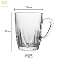 Tasse à café ou de thé chauffante, de base lourde, classique, avec logo personnalisé