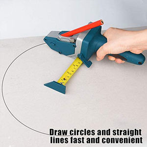 Alçıpan kesici ağaç İşleme daire çizim hattı çizim aracı bulucu ile mezura manuel kesici alet alçıpan için - Product Image 3