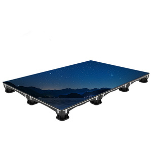 <span class=keywords><strong>Location</strong></span> d'écran LED de <span class=keywords><strong>sol</strong></span> intérieur haute luminosité avec résolution 1080P et prise en charge HDR pour événements et concerts - Product Image 1
