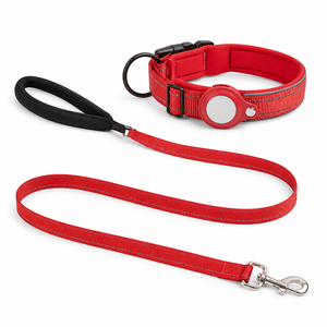 Heavy Duty Dog <b>Collar</b> Padded <b>Collar</b> Reflective <b>Collar</b> for locator Dog Cat Pet locator case - Product Image 1
