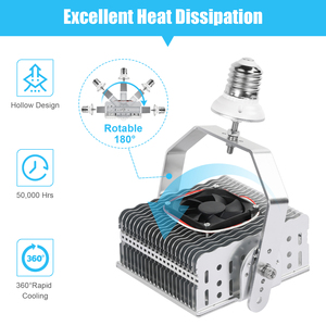 Dẫn trang bị thêm bộ dụng cụ 5000K dẫn <span class=keywords><strong>shoebox</strong></span> Đèn <span class=keywords><strong>100W</strong></span>-300W kim loại Halide thay thế trạm xăng đèn đường - Product Image 6