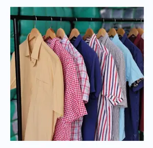 Hot Selling Second Hand Clothes Used Men Short-sleeve Shirt For Men Short Polo T-shirt From UK Per Bale