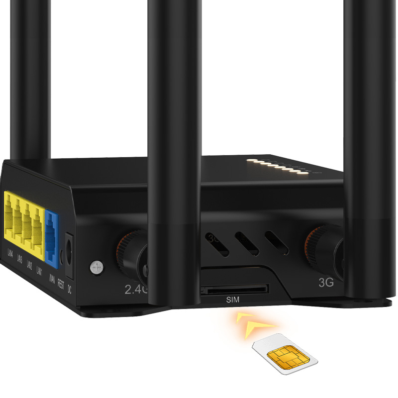 Универсальный 4g модем lte маршрутизатор wifi с слотом для sim-карты
