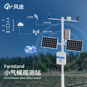 Estación de Observación del Microclima Agrícola de 14 Canales RS-485 IP65, Sistema de Monitoreo Meteorológico Agrícola - Product Image 1