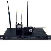 Système de monitoring intra-auriculaire PSM1000 UHF 2 canaux avec contrôle de mixage privé pour éliminer le bruit de scène lors de l'enregistrement en studio
