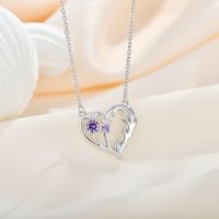 Collier pendentif en argent sterling 925 avec pierres en zircone, vente en gros de bijoux fins pour femmes, approvisionnement en vrac B2B