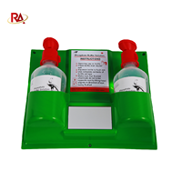 Bouteille de lavage oculaire manuelle portable en plastique grande capacité, marque RA Hha-XYY002, classe I, pour la sécurité et la protection en laboratoire et en usine