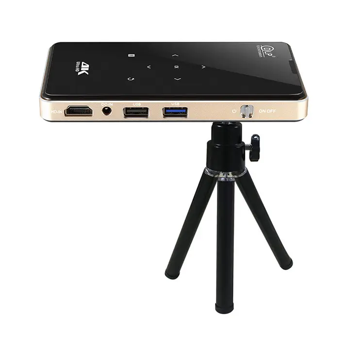 2022 New Portable Projector Salange P8 DLP Projector 4K Support Beamer For Home Cinema Theater Outdoor