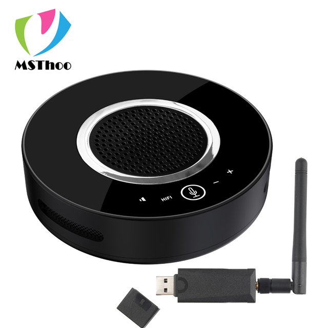 2.4G Wireless Digital Conference System Omnidirectional Microphone - Noise Reduction, 360° Sound Pickup Microphone