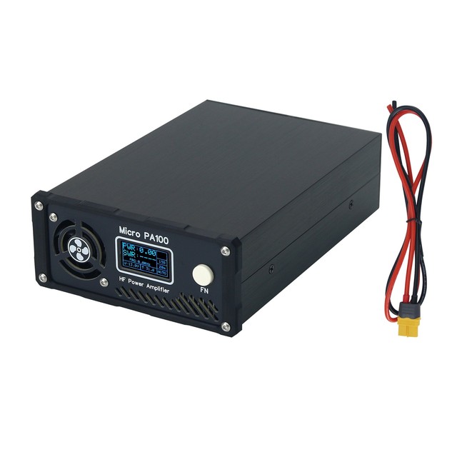 HamGeek Micro PA100 100W 3.5MHz-30MHz QRP HF Power Amplifier Shortwave Radio Linear Power Amplifier