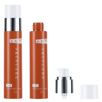 Flacon cosmétique en verre PP PET pour sérum et lotion, vide, luxe, nouveau, 15ml 30ml 50ml 100ml, avec emballage en boîte cadeau en papier