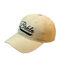 Casquette Souple OEM Brodé Style Vintage à Calotte Profonde Grande Taille avec Lettres pour Hommes et Femmes