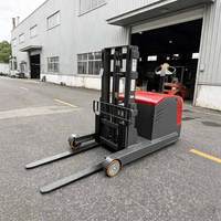 Gerbeur électrique 1,5 tonne avec batterie lithium BMS intelligente CE pour la logistique des centres de données